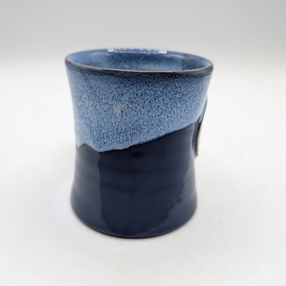Daneen Pottery Boca Cryo Handcrafted Ceramic Motivational Coffee Mug Blue Gradie - Picture 9 of 9